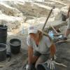 Lisa Marsio Digging in Israel