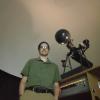 Carver Bierson in the Planetarium